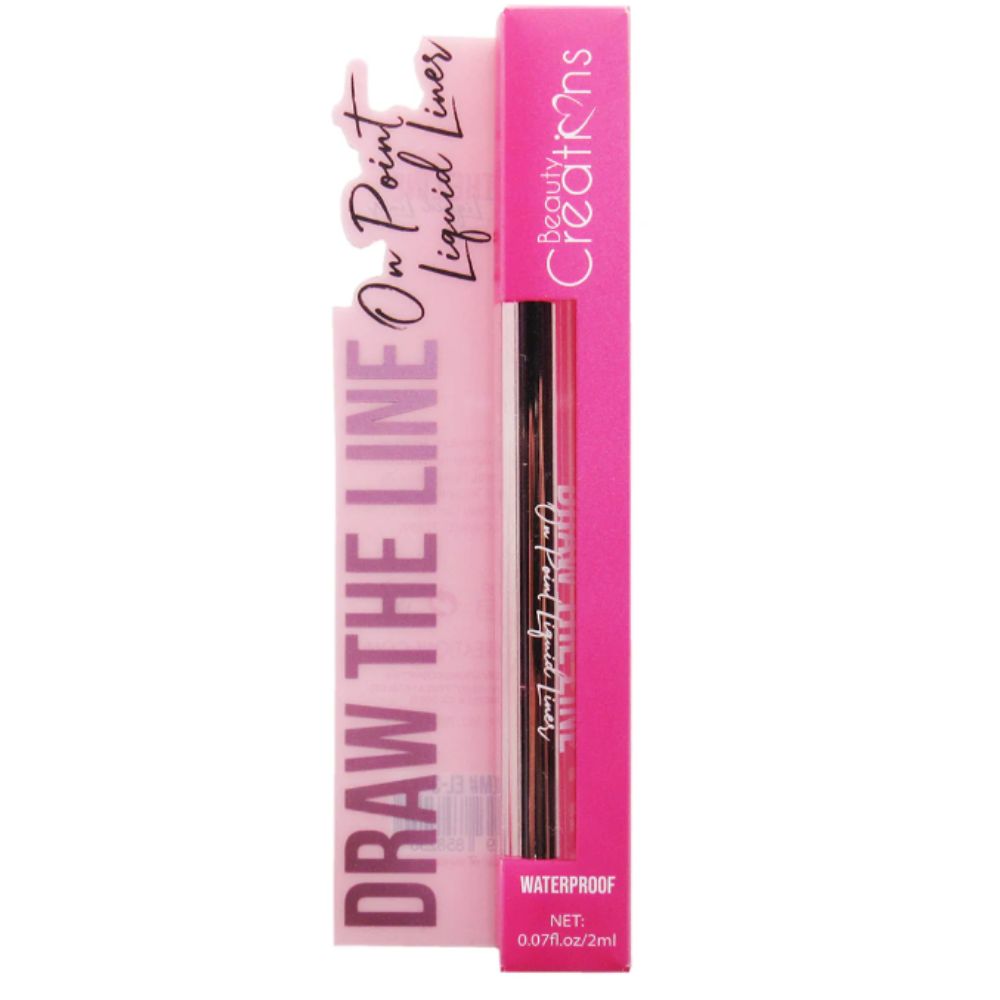 Beauty Creations Draw The Line On Point Liquid Liner Black 2ml