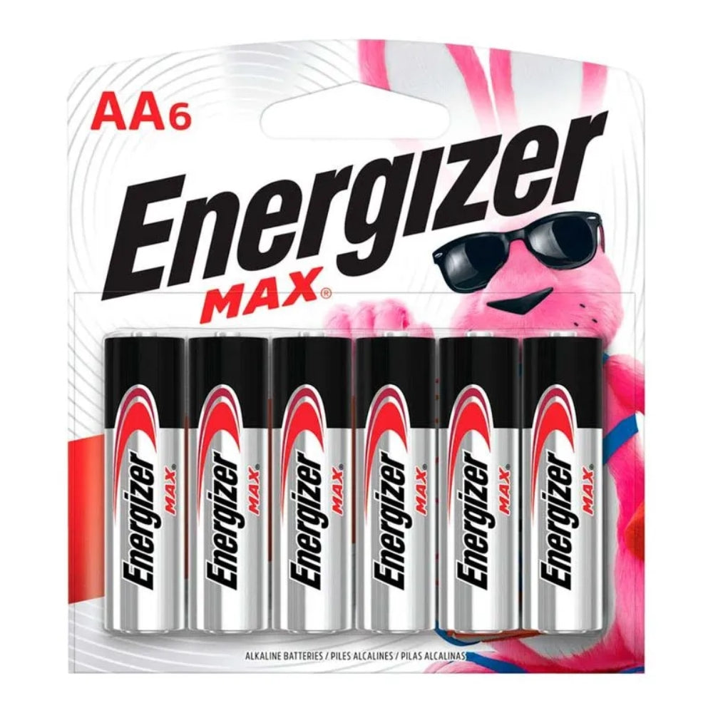 Energizer Pilas Alkaline Max AA 6 Und