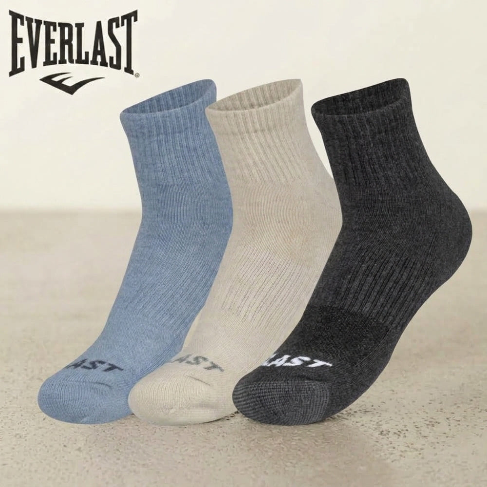 Everlast Medias Men Everyday Ankle 10-13 3Und