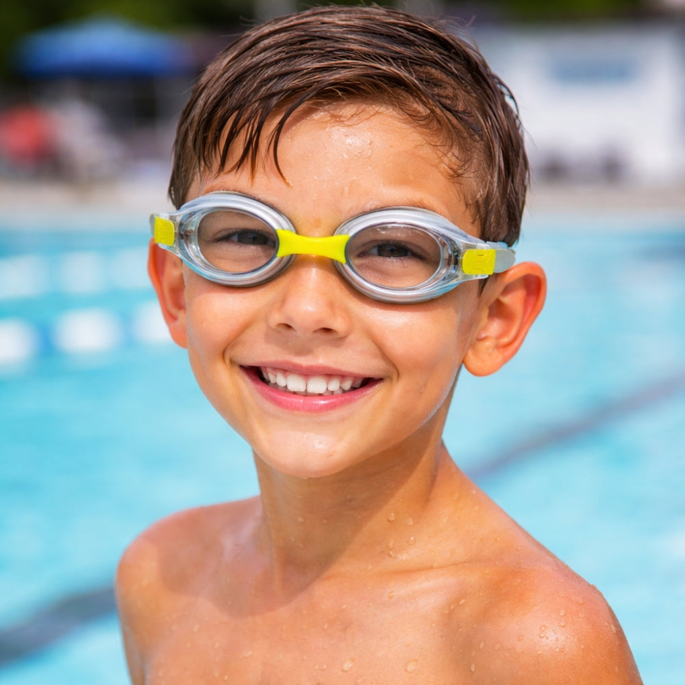 Everlast Lentes De Natación Junior Splash Silver-Yellow