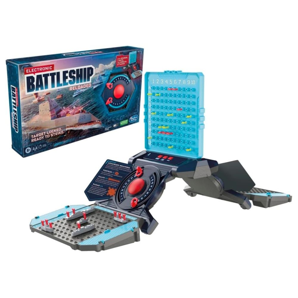 Electronic Battleship Reloaded Con Sonidos Y Luces 8+