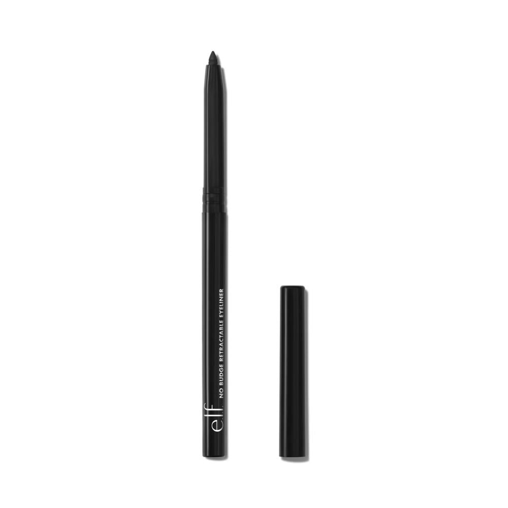 Elf Lápiz Delineador No Budge Retractable Eyeliner Water-Resistant Black 0.18g