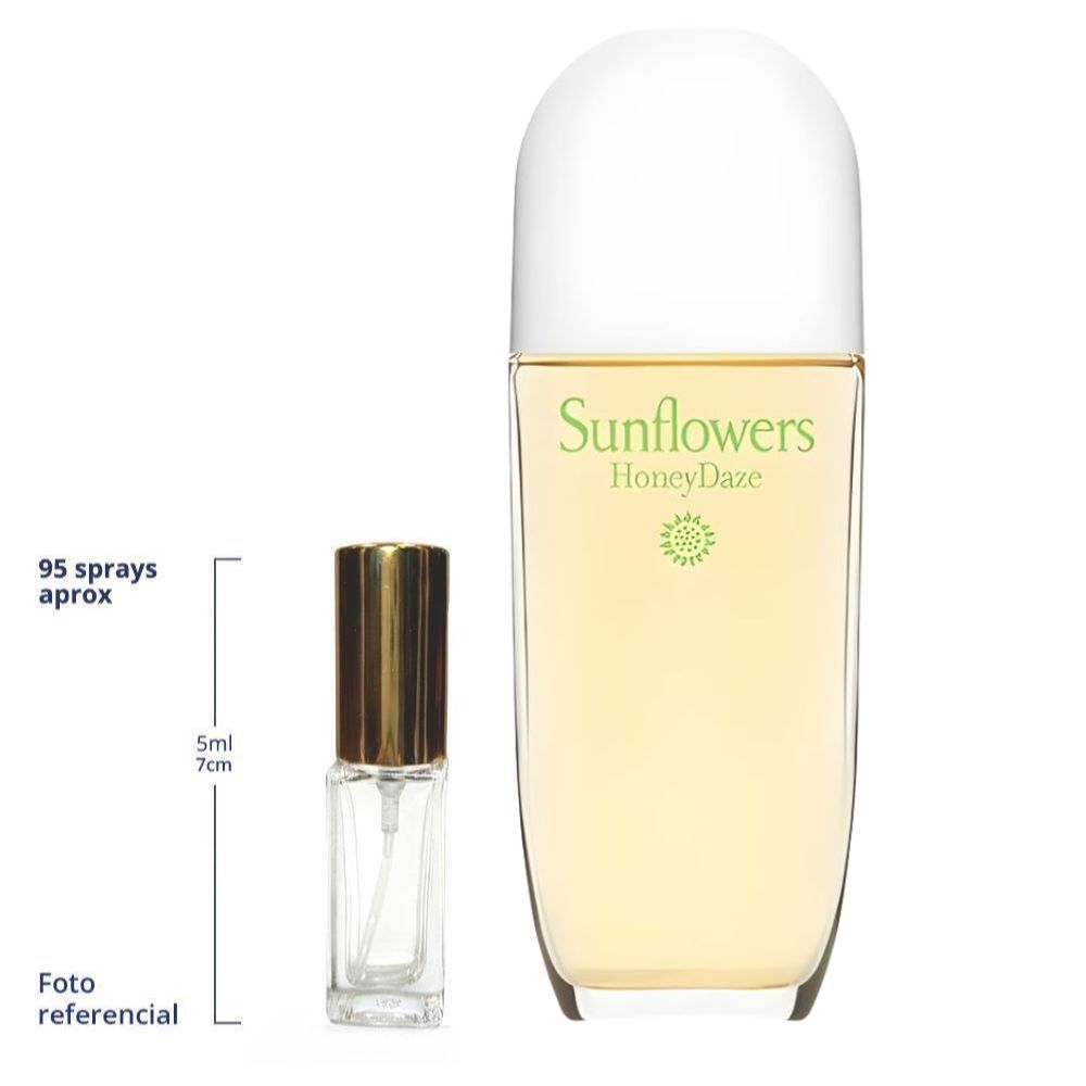 Elizabeth Arden Sunflowers Honey Daze Decant Travel Size Eau De Toilette For Woman