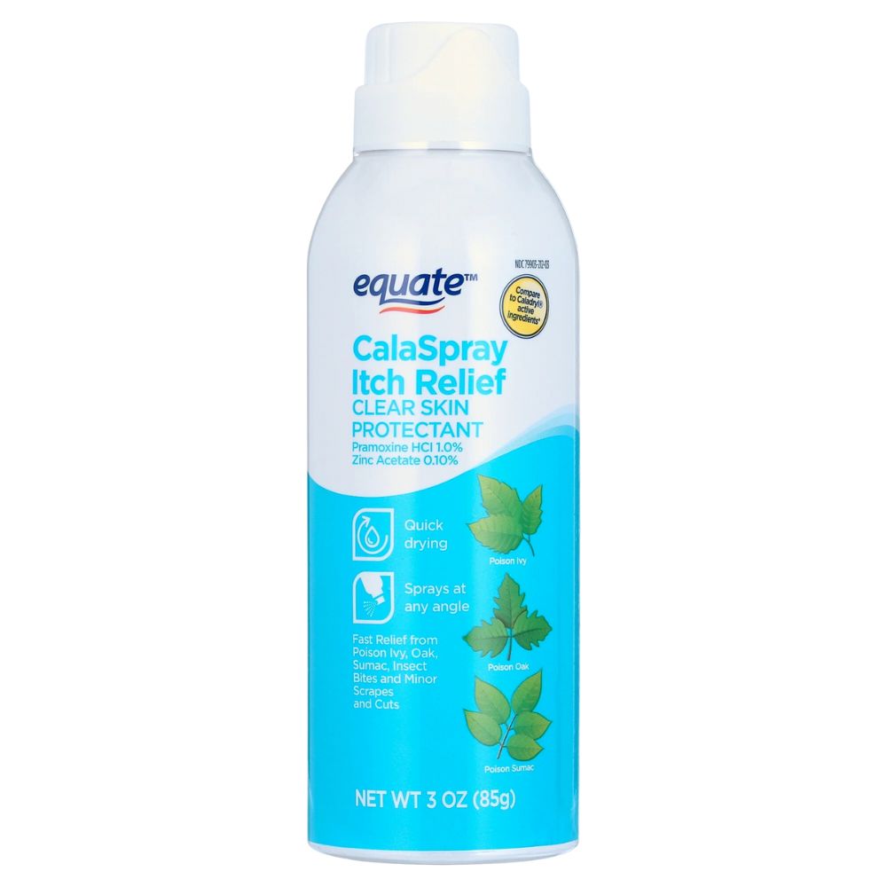 Equate CalaSpray Itch Relief Clear Skin Protectant 85gr