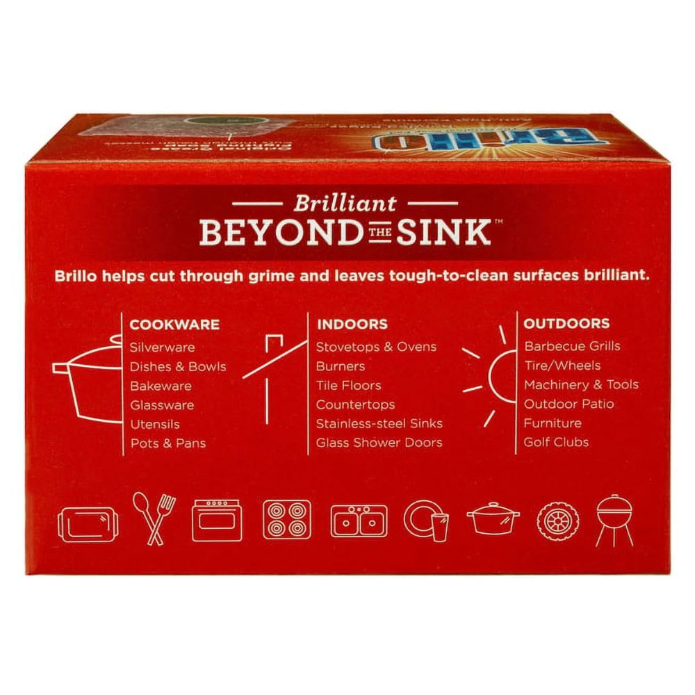 Esponja de Brillo Steel Wool Soap 4und