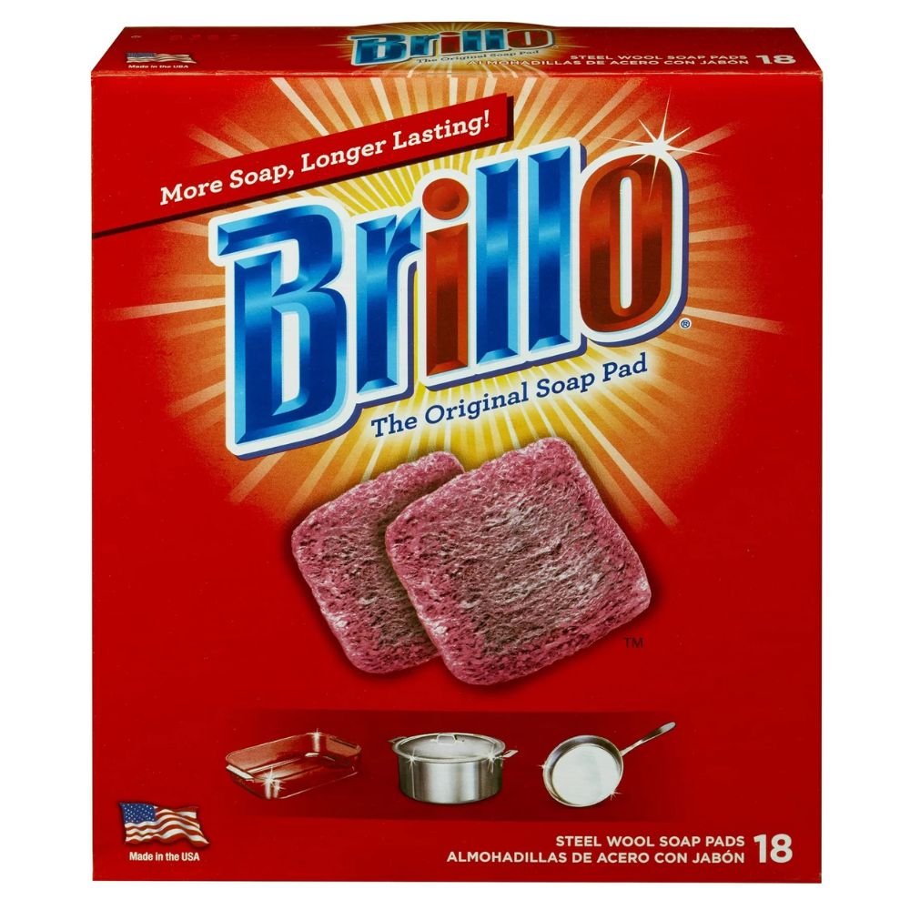 Esponja de Brillo Steel Wool Soap 18 Und