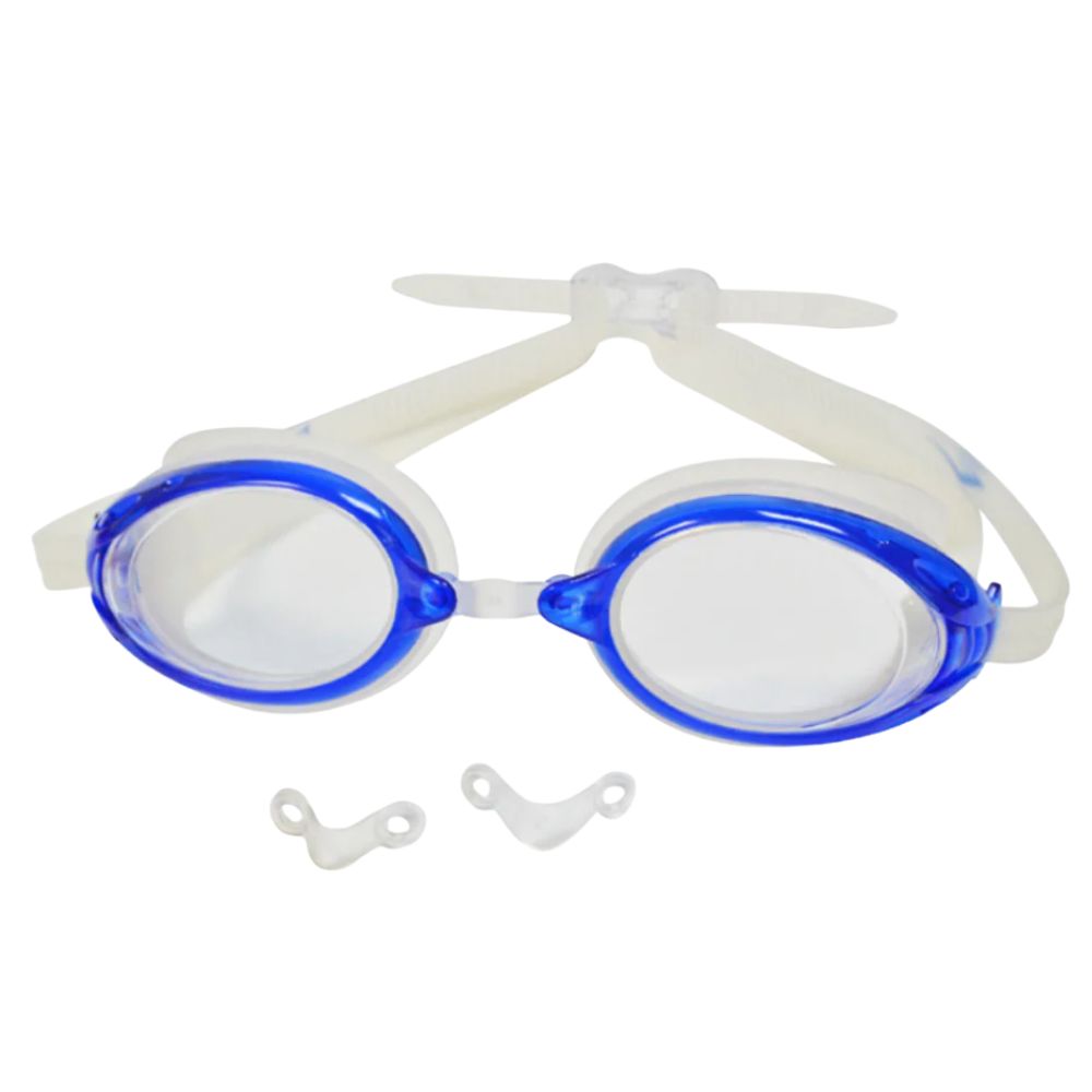 Everlast Lentes De Natación Para Adultos Atlantis White-Blue