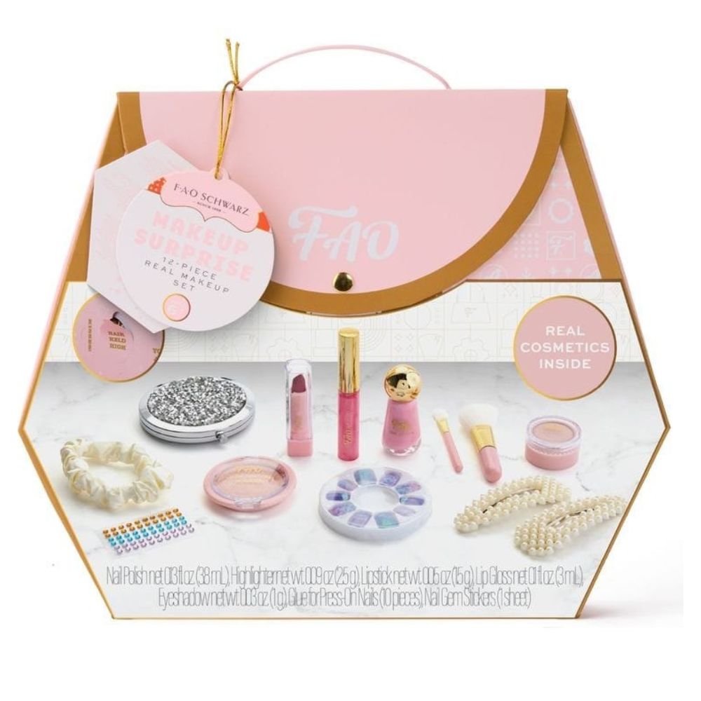 F.A.O Makeup Surprise Maquillaje y Accesorios Para Niñas 12 Piece