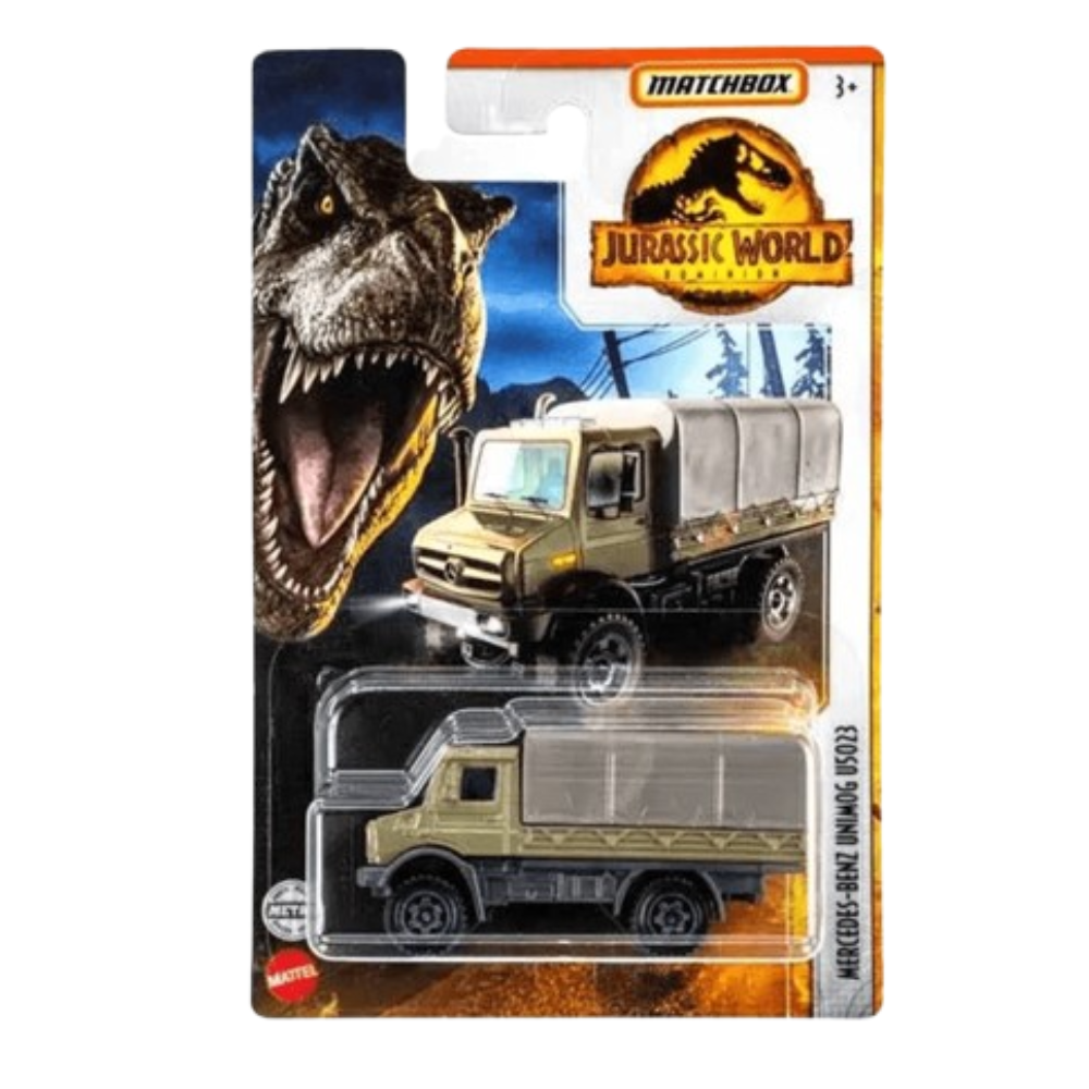 Matchbox Jurassic World Mercedes-Benz Unimog U5023 3+