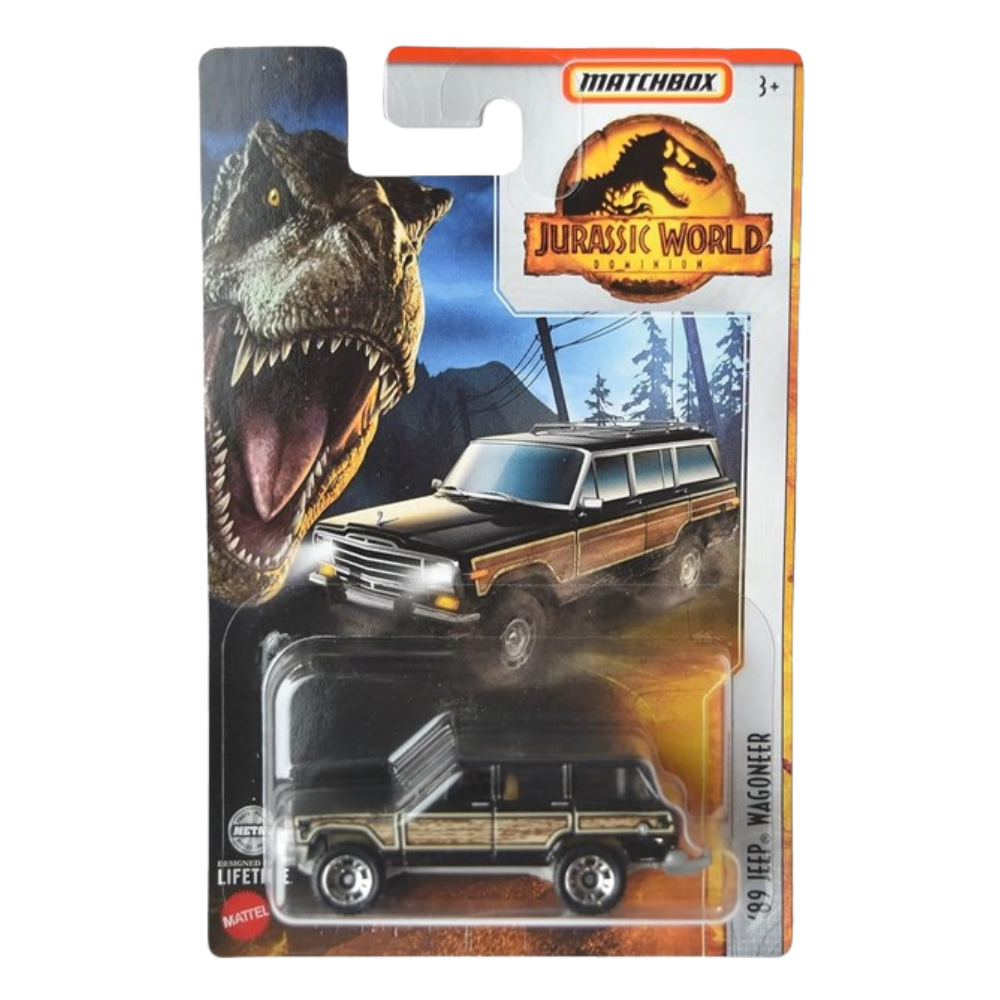 Matchbox Jurassic World 89 Jeep Wagoneer 3+