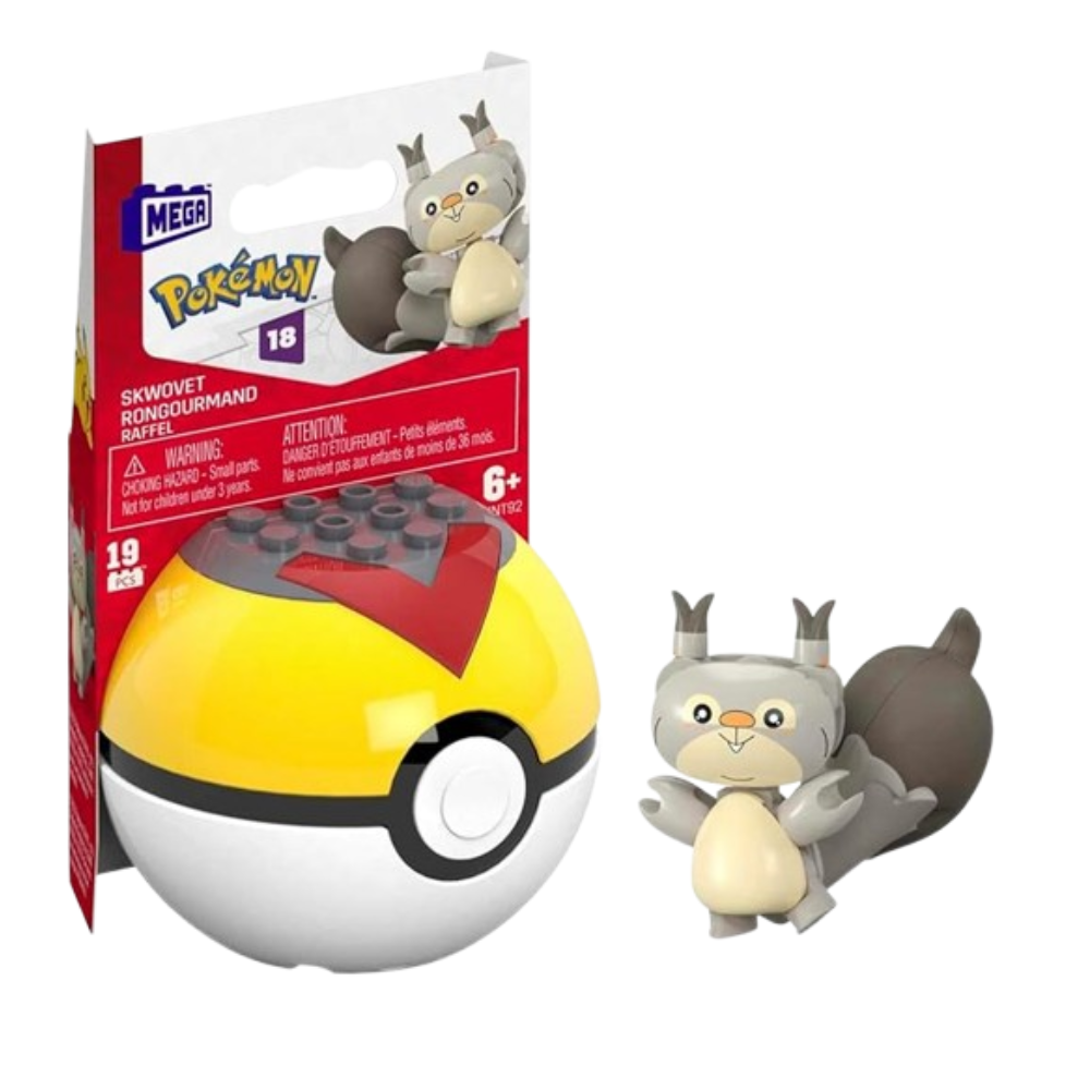 Pokemon Skwovet Rongourmand 19 Piezas 6+