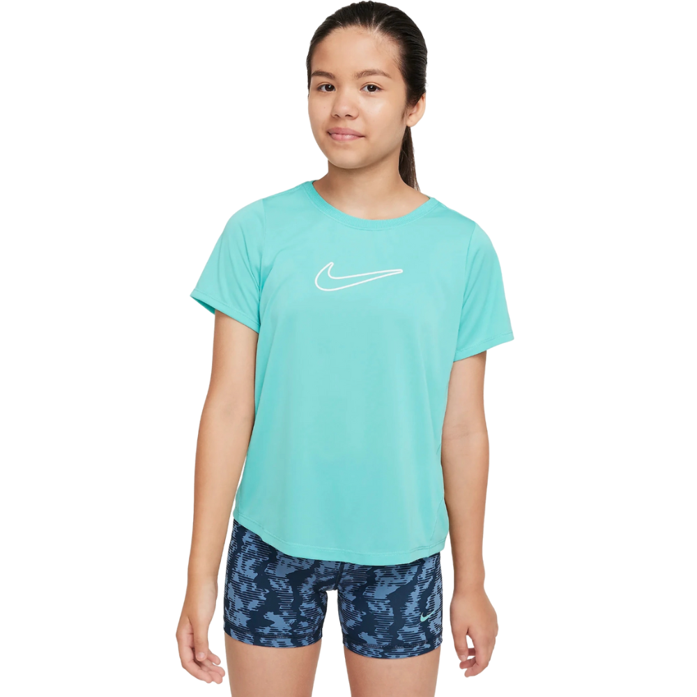 Nike One Fitted Dri Fit Franela para Niñas