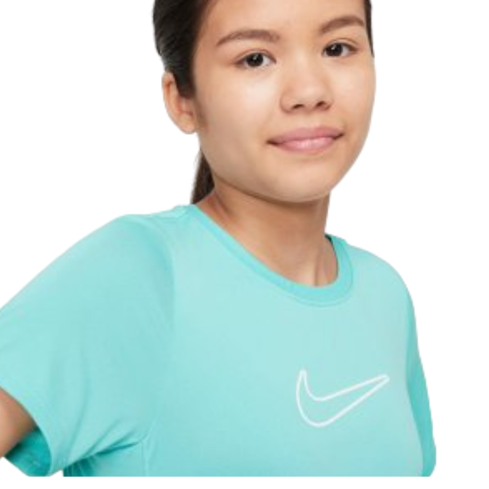 Nike One Fitted Dri Fit Franela para Niñas