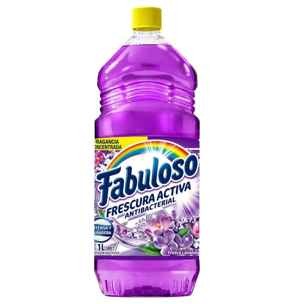 Fabuloso Limpiador Antibacterial Lavanda 1Lt