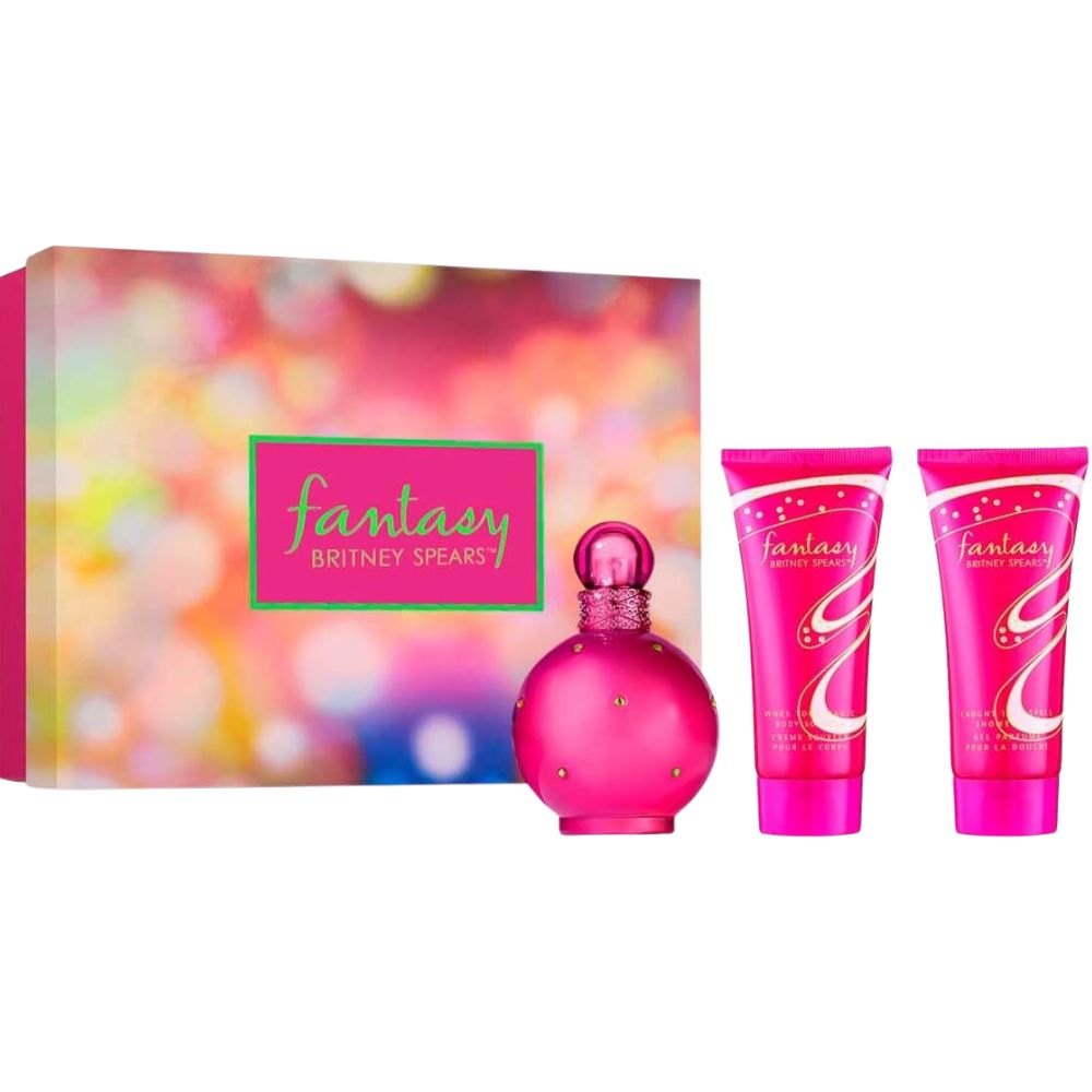 Britney Spears Fantasy Set For Women Eau de Parfum 100ml + Body Lotion 100ml + Shower Gel 100ml