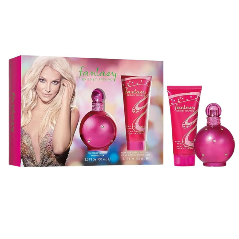 Britney Spears Fantasy Set Eau de Parfum For Women 100ml + Body Lotion 100ml