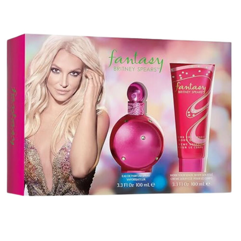 Britney Spears Fantasy Set Eau de Parfum For Women 100ml + Body Lotion 100ml