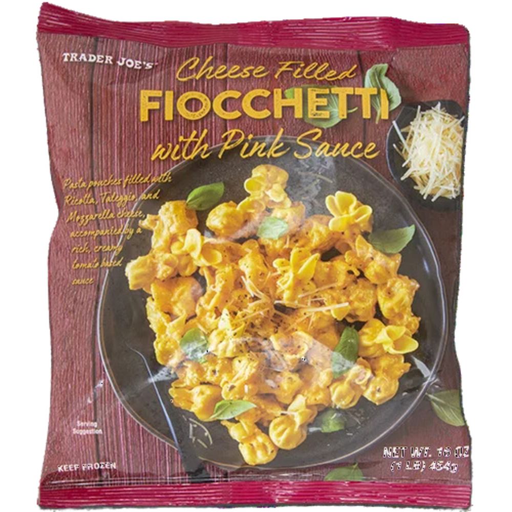 Trader Joe's Cheese Filled Fiocchetti with Pink Sauce 454gr