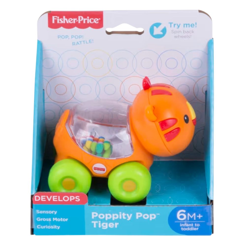 Fisher Price Juguete para Bebés Tigre Pelotitas Divertidas 6m+