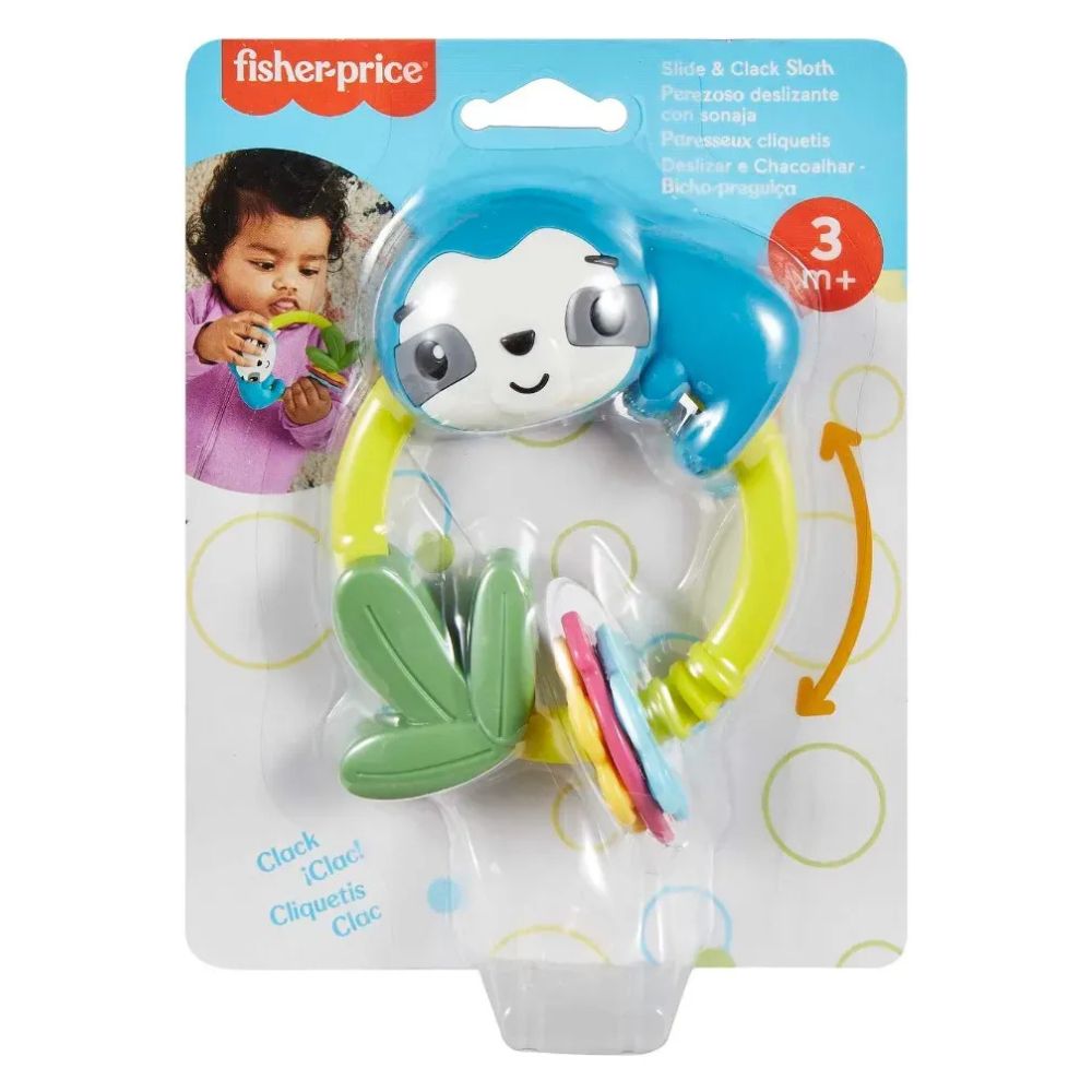 Fisher Price Baby Sonaja Sensimals Perezoso Deslizante 3m+
