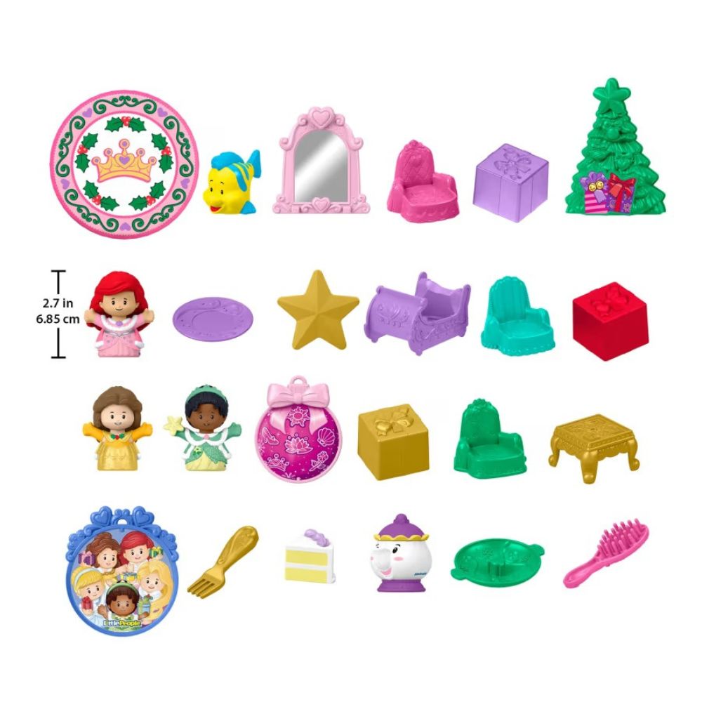Fisher Price Disney Princess Advent Calendar By Little People
