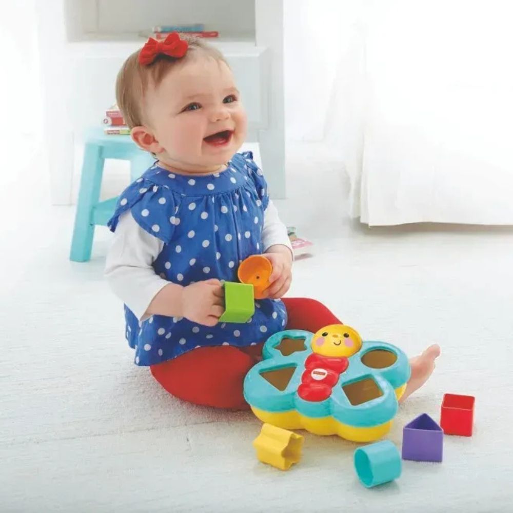 Fisher Price Clasificador de Bloques de Mariposa 6m+