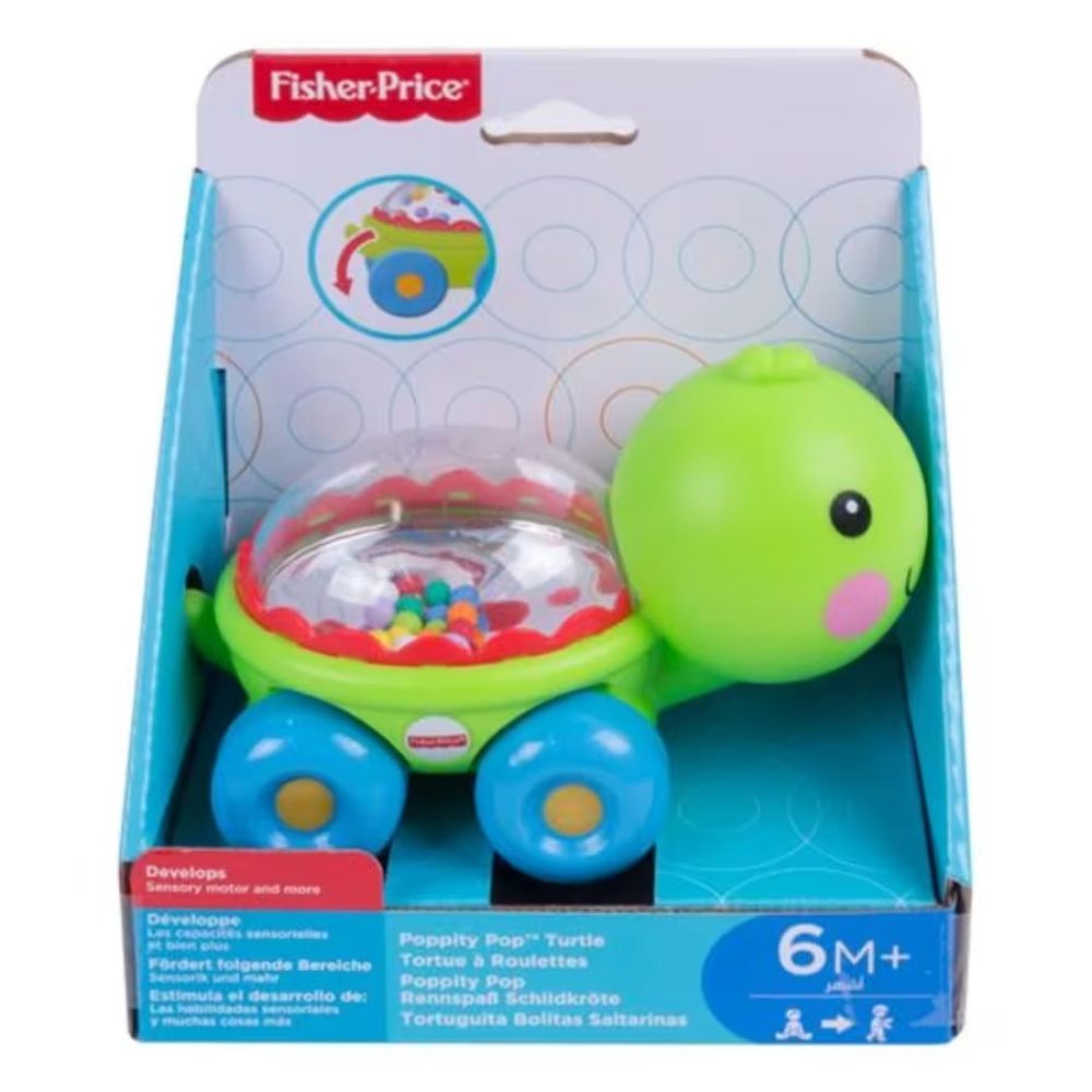 Fisher Price Juguete para Bebés Tortuga Pelotitas Divertidas 6m+