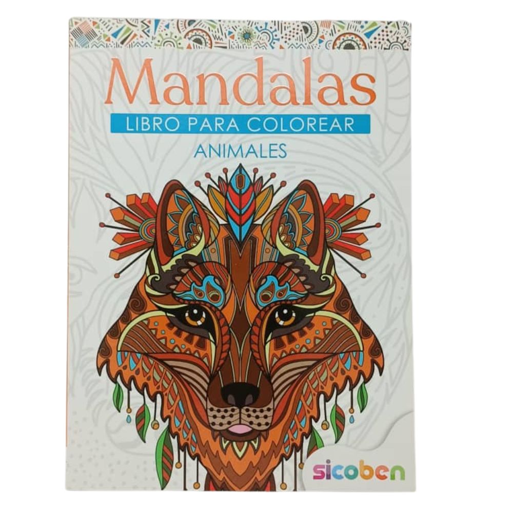 Sicoben Mandalas Libro Para Colorear Animales