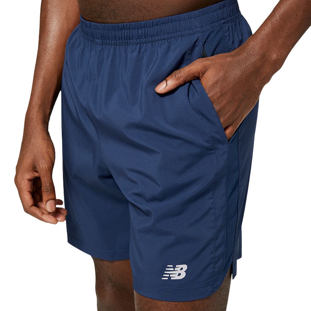 New Balance Short Para Caballero De Color Azul