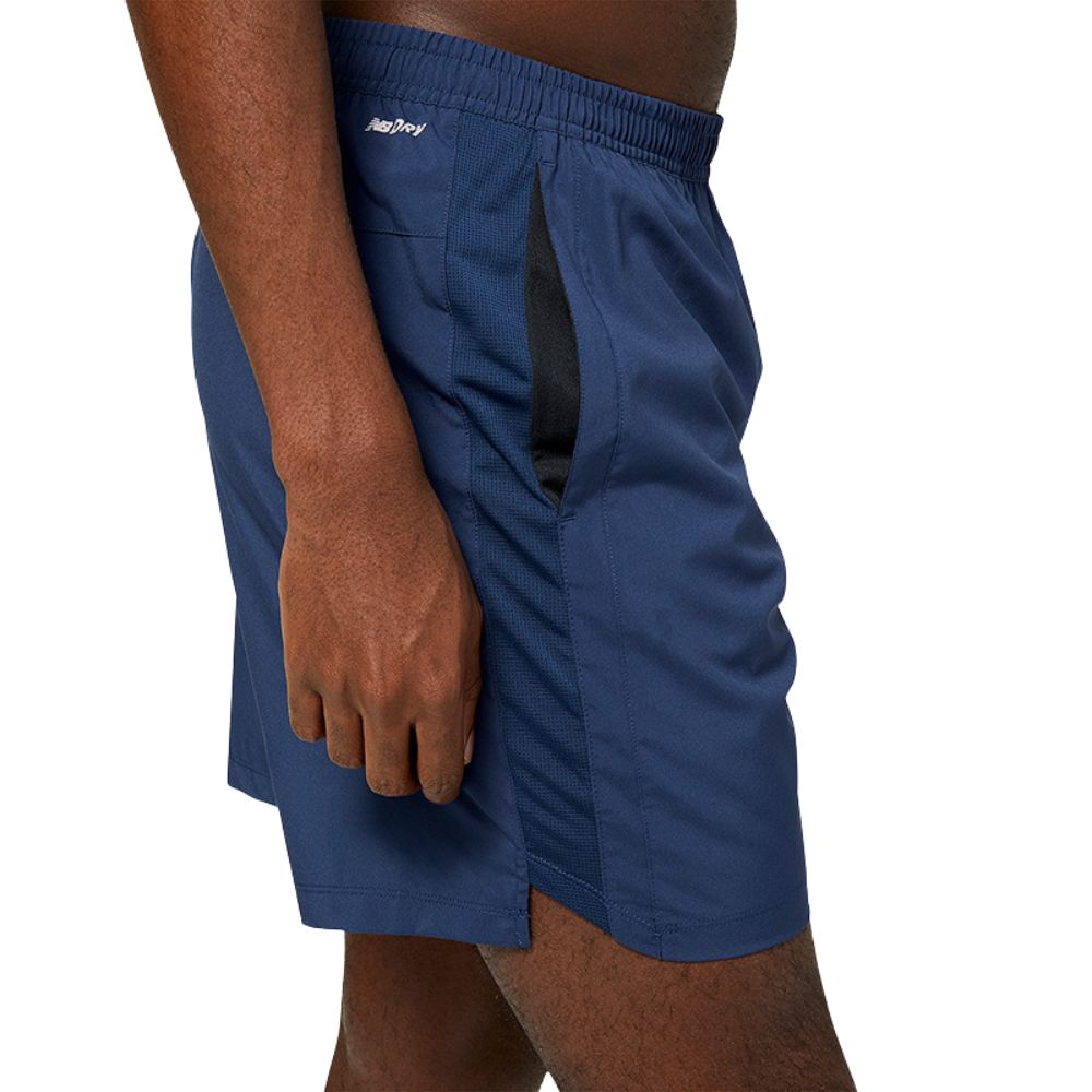 New Balance Short Para Caballero De Color Azul