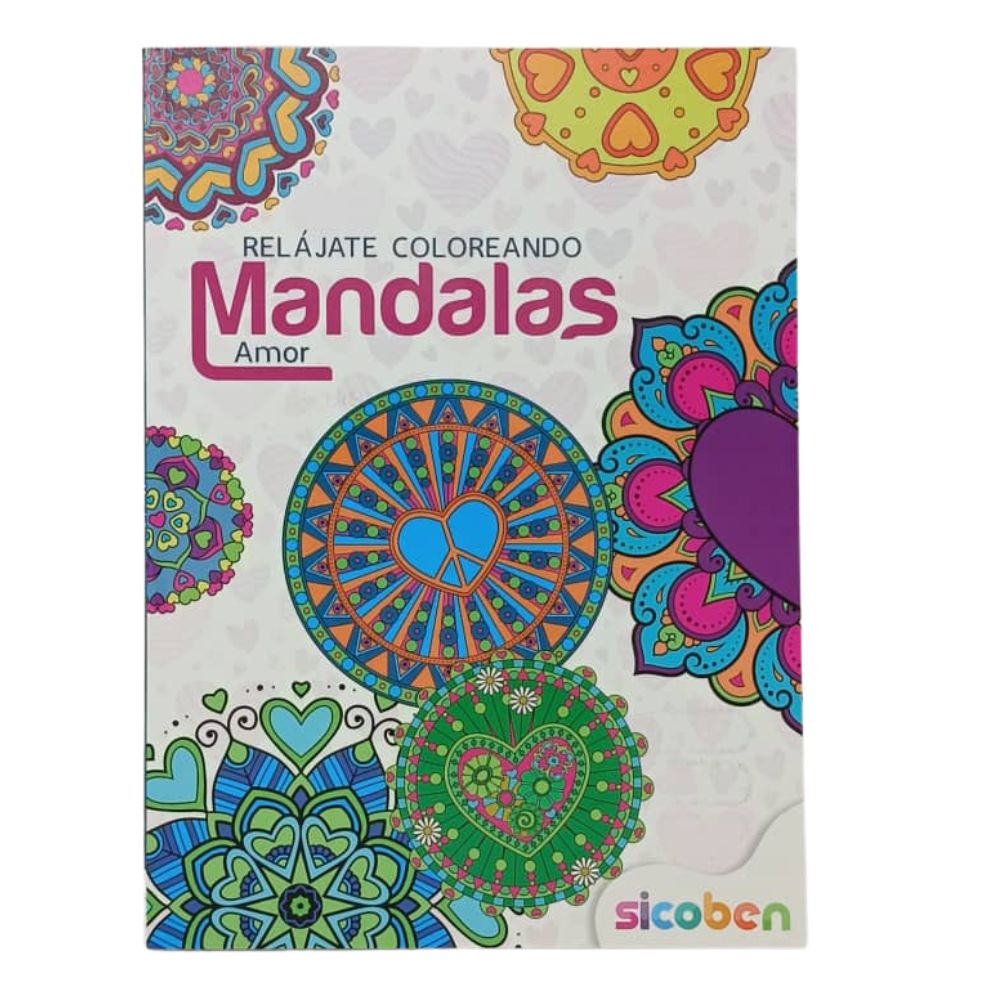 Sicoben Relajate Coloreando Mandalas Amor