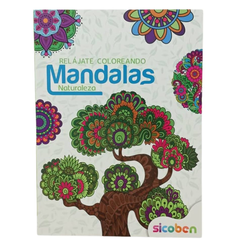 Sicoben Relajate Coloreando Mandalas Naturaleza