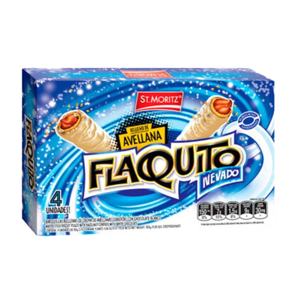 St. Moritz Flaquito Nevado Estuche 4 Und x 30gr