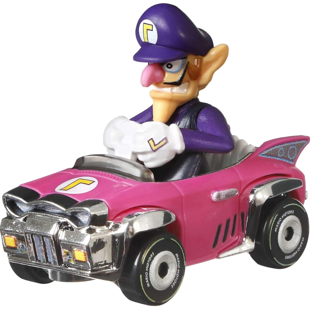 Hot Wheels Mariokart Waluigi Badwagon