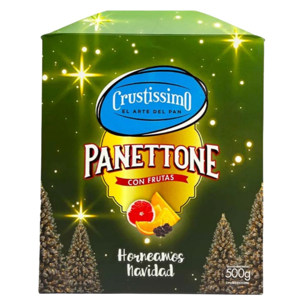 Crustissimo Panettone De Frutas 400gr