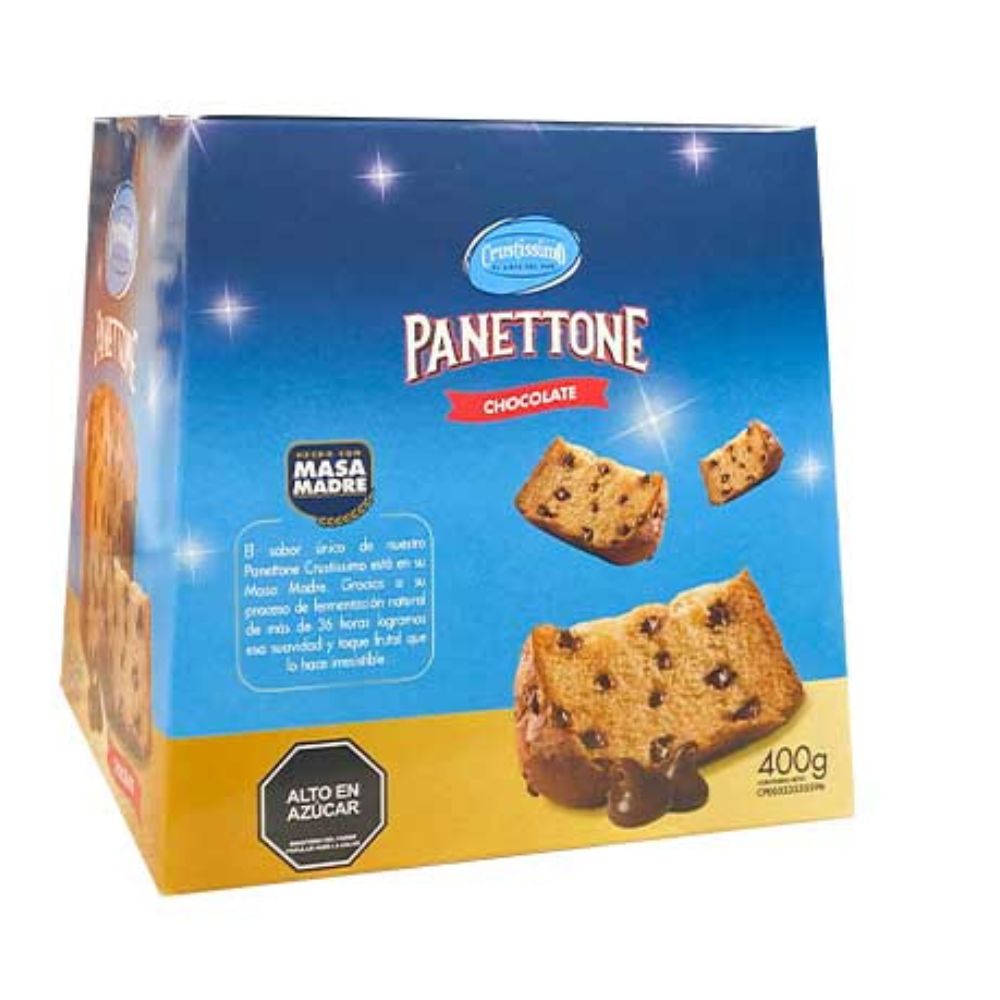 Crustissimo Panettone De Chocolate 400gr