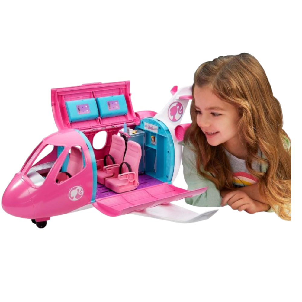 Barbie Dream Plane Fisher-Price Little People Luces y Sonido 1½-5year