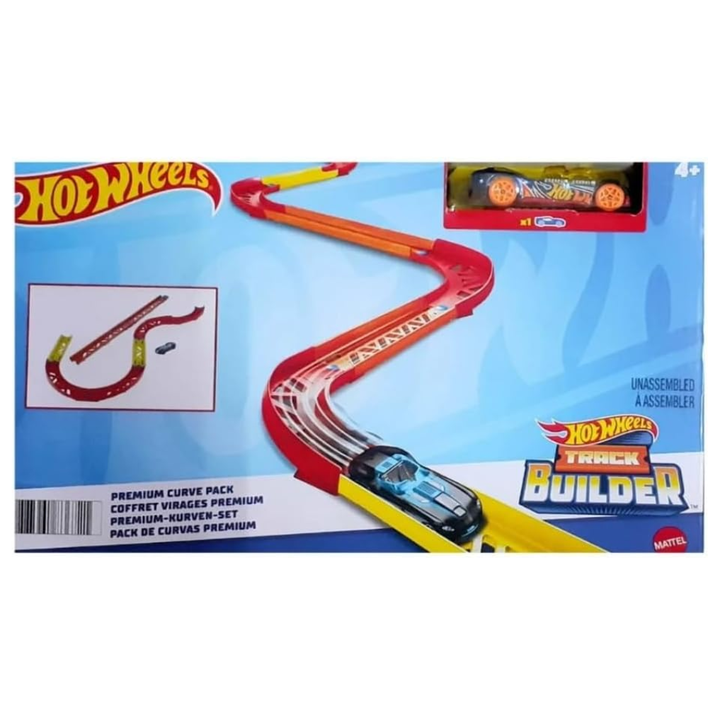 Hot Wheels Premiun Curve Pack 4+