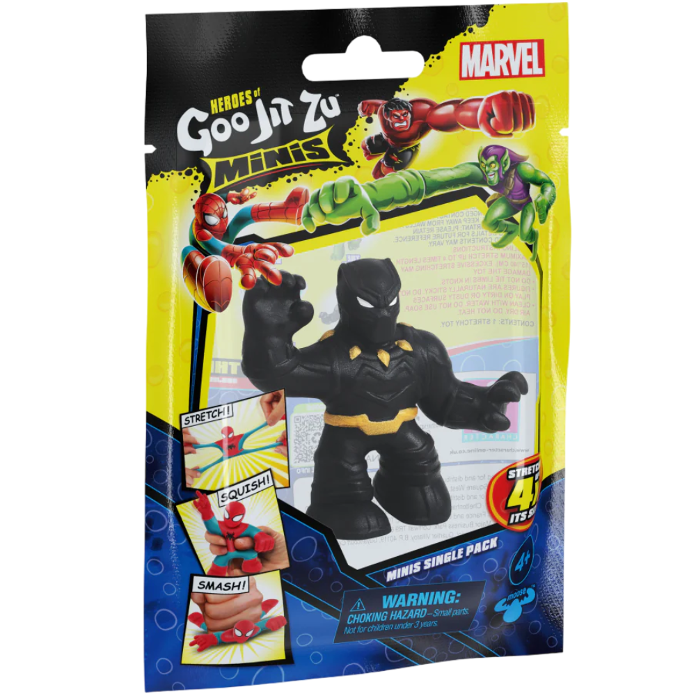 Heroes of Goo Jit Zu Mini Black Panther 4+