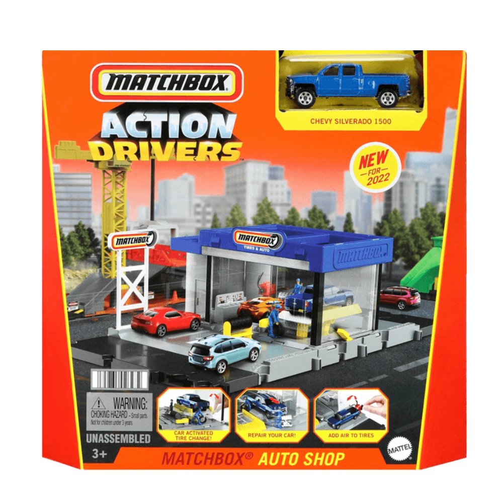 Mattel Matchbox Auto Shop 3+