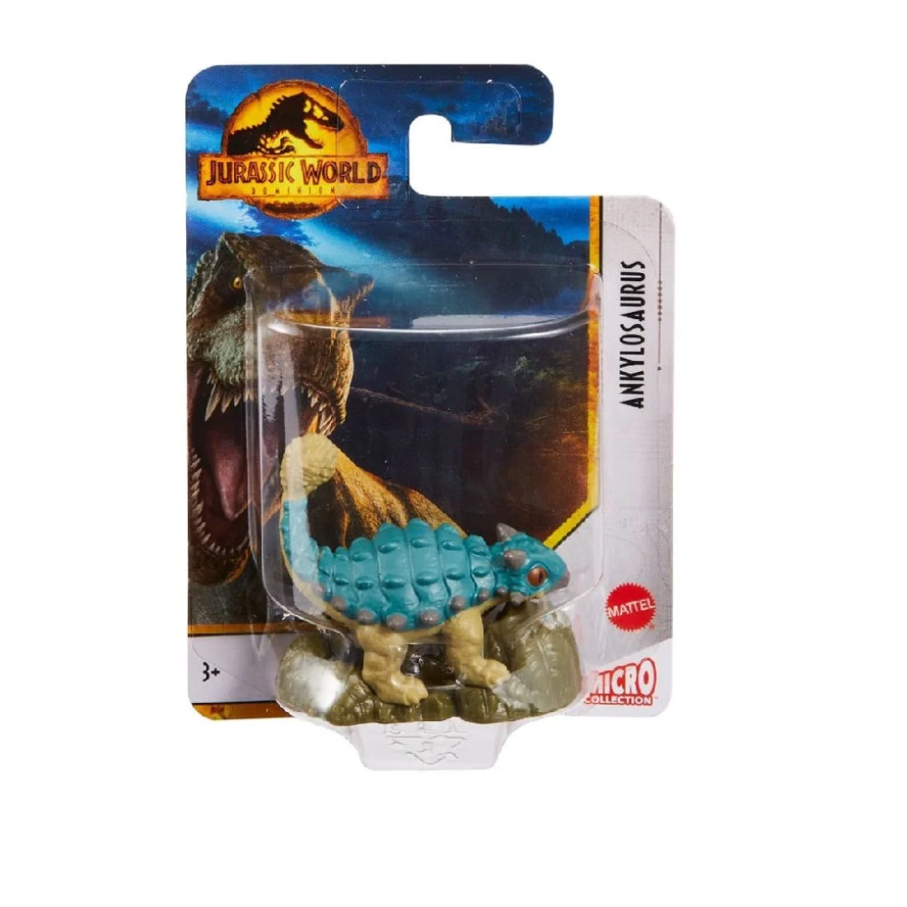 Jurassic World Ankylosaurus Micro Collection 3+