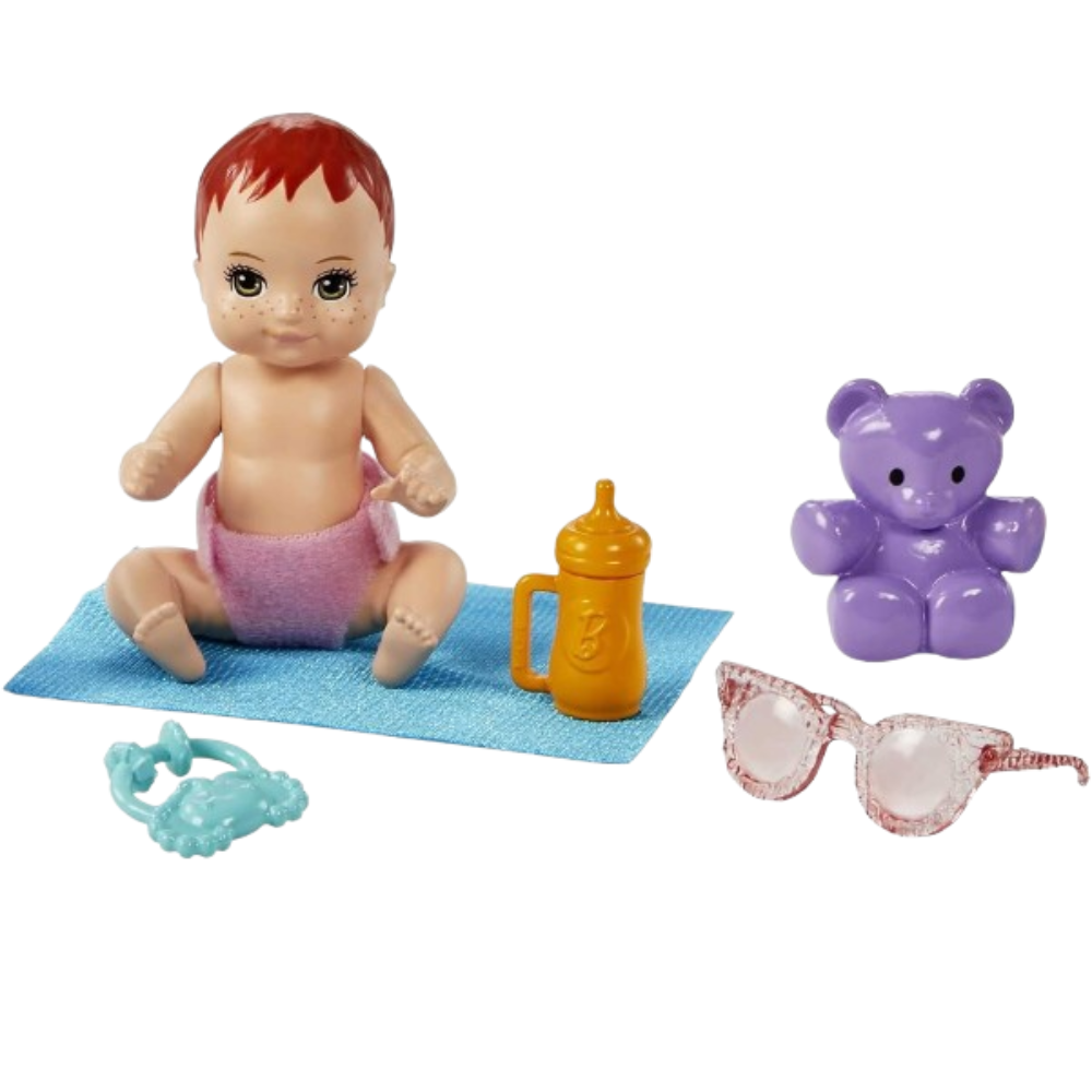 Barbie Skipper Babysitters Inc 3+ Muñeca con Carrito de Bebe