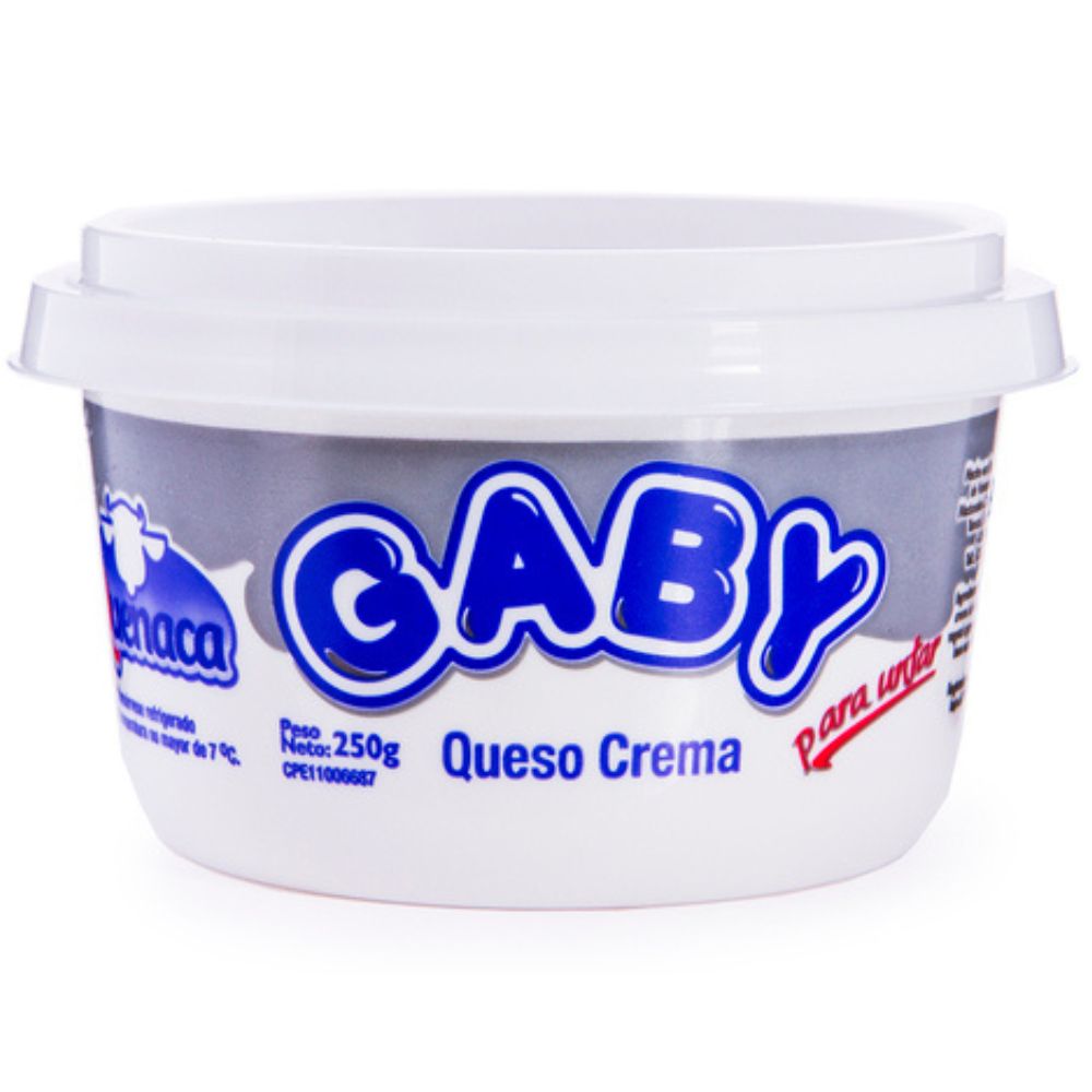 Queso crema Gaby 250gr