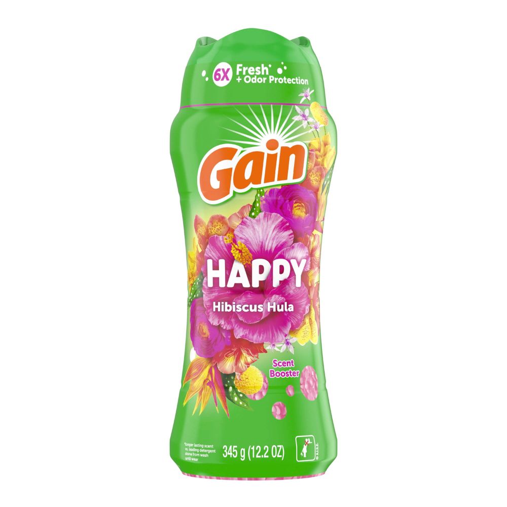 Gain Detergente Happy Hibiscus Hula Scent Booster 345g