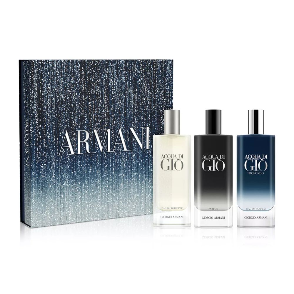 Giorgio Armani Acqua Di Gio Fragrance Set For Men 3x15ml