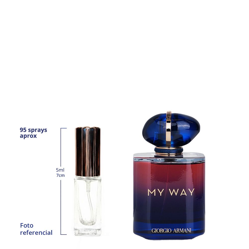 Giorgio Armani My Way Intense Decant Travel Size Eau De Parfum For Woman 10ml