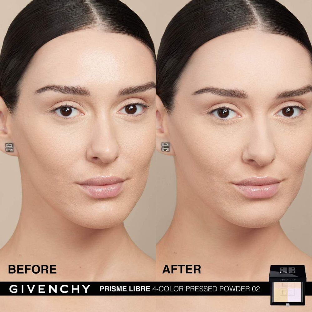 Givenchy Prisme Libre 4-Color Pressed Powder N*02 Satin Blanc 7g