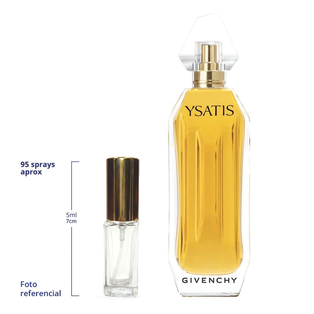 Givenchy Ysatis Decant Travel Size 5ml y 10ml de 75 a 150 Sprays Aprox Eau de Toilette For Women