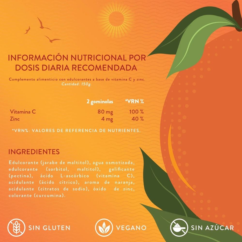 Gomicare Immunity Boost  Sabor Orange 60 Und