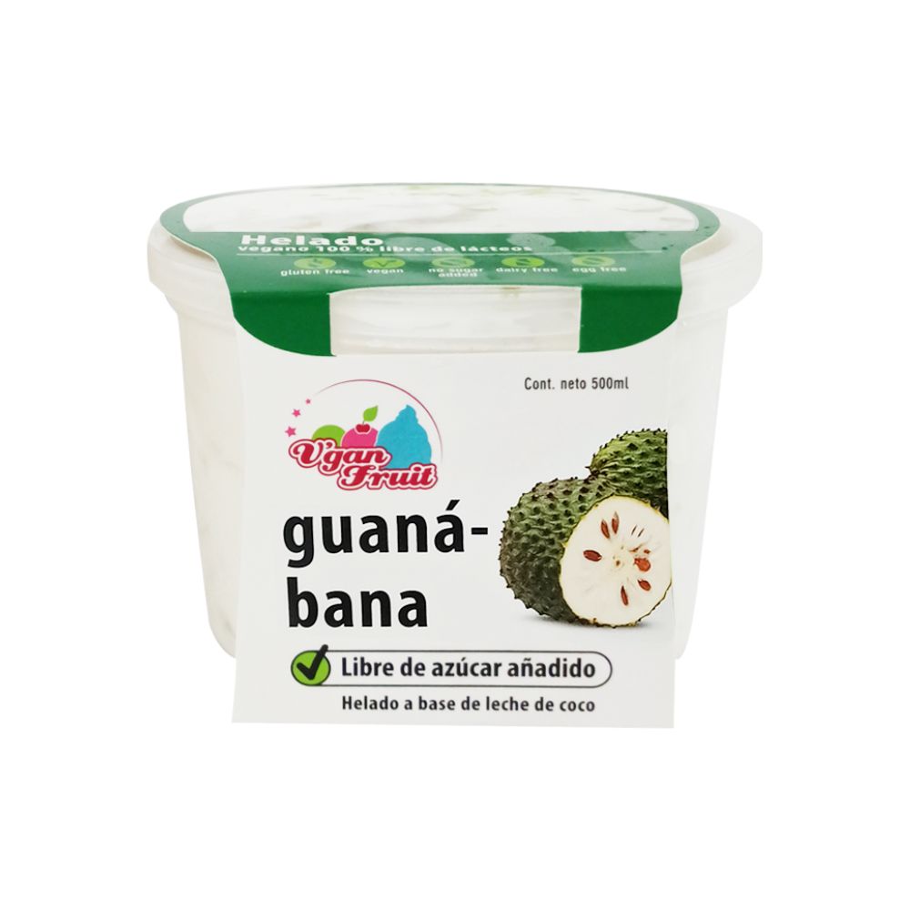 V'gan Fruit Helado de Guanábana 500ml